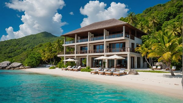 Luxurious villa rental in seychelles with private beach and chef