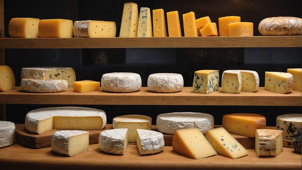 Discover the exquisite variety of french cheese at epicerie corner
